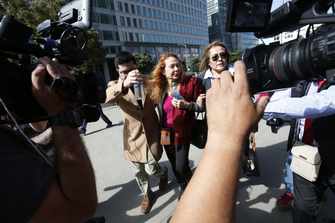 La exprimera dama Eliane Karp ha evitado hablar ante la prensa luego de la detención de Alejandro Toledo. (Foto: Mario Zapata / GEC)