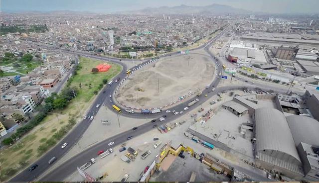 FOTO 6 | Naranjal (Después). Después de las obras realizadas, se espera el paso de 135,054 vehículos
por día (105,713 livianos, 14,823 de transporte público y 14,518 pesados) en los ramales del intercambio vial Naranjal, estimados al año 2042.