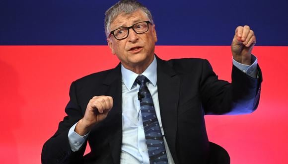 Bill Gates escribió un post en su blog personal haciendo un recuento de lo que significó para él el 2021 y lo que considera que ocurrirá el 2022. (Foto: Leon Neal / various sources / AFP)