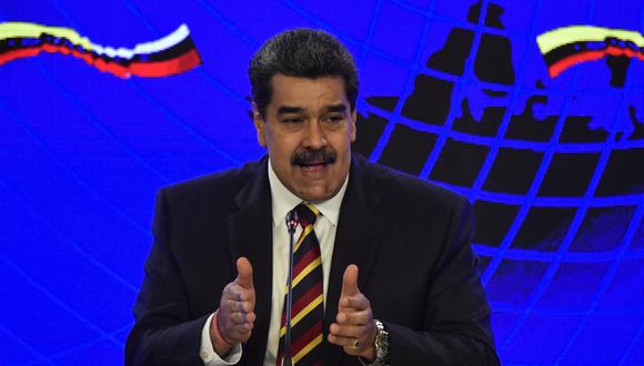 En otro tema, el presidente Maduro se refirió a las sanciones contra Venezuela y aseguró que el país caribeño “ha sido blanco de 502 medidas coercitivas unilaterales” que han impactado en la economía. (Foto: Federico Parra / AFP)