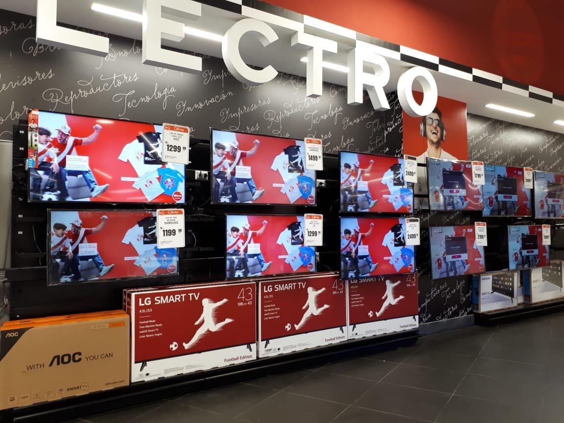 Se estima que el sector retail disminuya las ventas de televisores para evitar quedarse sin stock. (Foto: GEC)