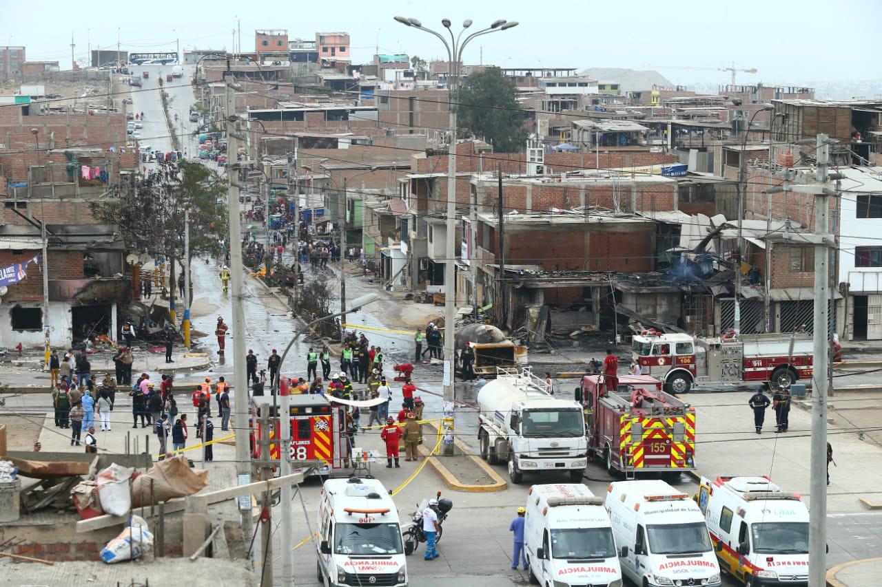 La tragedia en Villa El Salvador hasta la fecha ha dejado 18 personas fallecidas. (Foto: GEC)