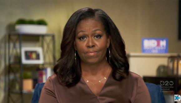 Michelle Obama es una de las oradoras en la convención demócrata. (AFP).
