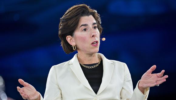 Gina Raimondo, gobernadora de Rhode Island. Photographer: Andrew Harrer/Bloomberg
