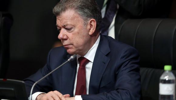 Juan Manuel Santos, presidente de Colombia. (Foto: Reuters)