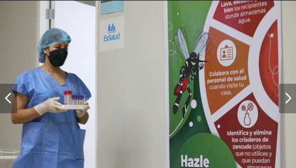EsSalud utiliza pruebas rápidas que permiten diagnosticar el dengue en menos de 45 minutos. (Foto: Essalud)