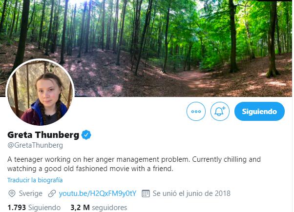 La menor de edad respondió a Donald Trump. (Foto: Twitter)