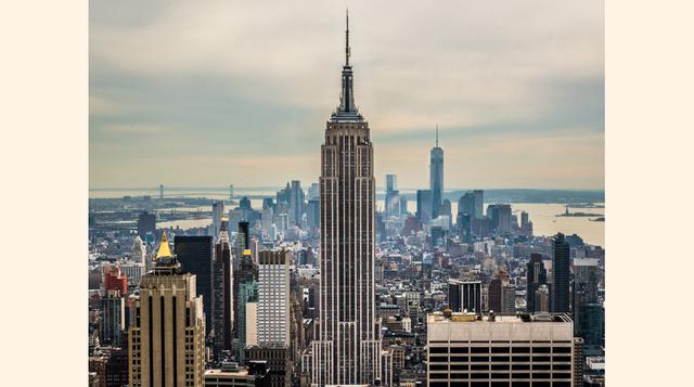 El Empire State Building, 1250 pies, Nueva York, Nueva York (1931) Arquitectos Shreve, Lamb