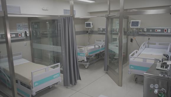 La clínica Auna Guardia Civil para pacientes con Covid-19 cuenta con 27 habitaciones para hospitalización.