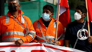 Trabajadores de mina Las Bambas retoman protestas y marchan en Lima, Cusco y Arequipa 