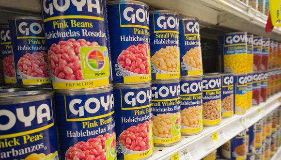 Productos alimenticios Goya Foods. (Foto: shutterstock)
