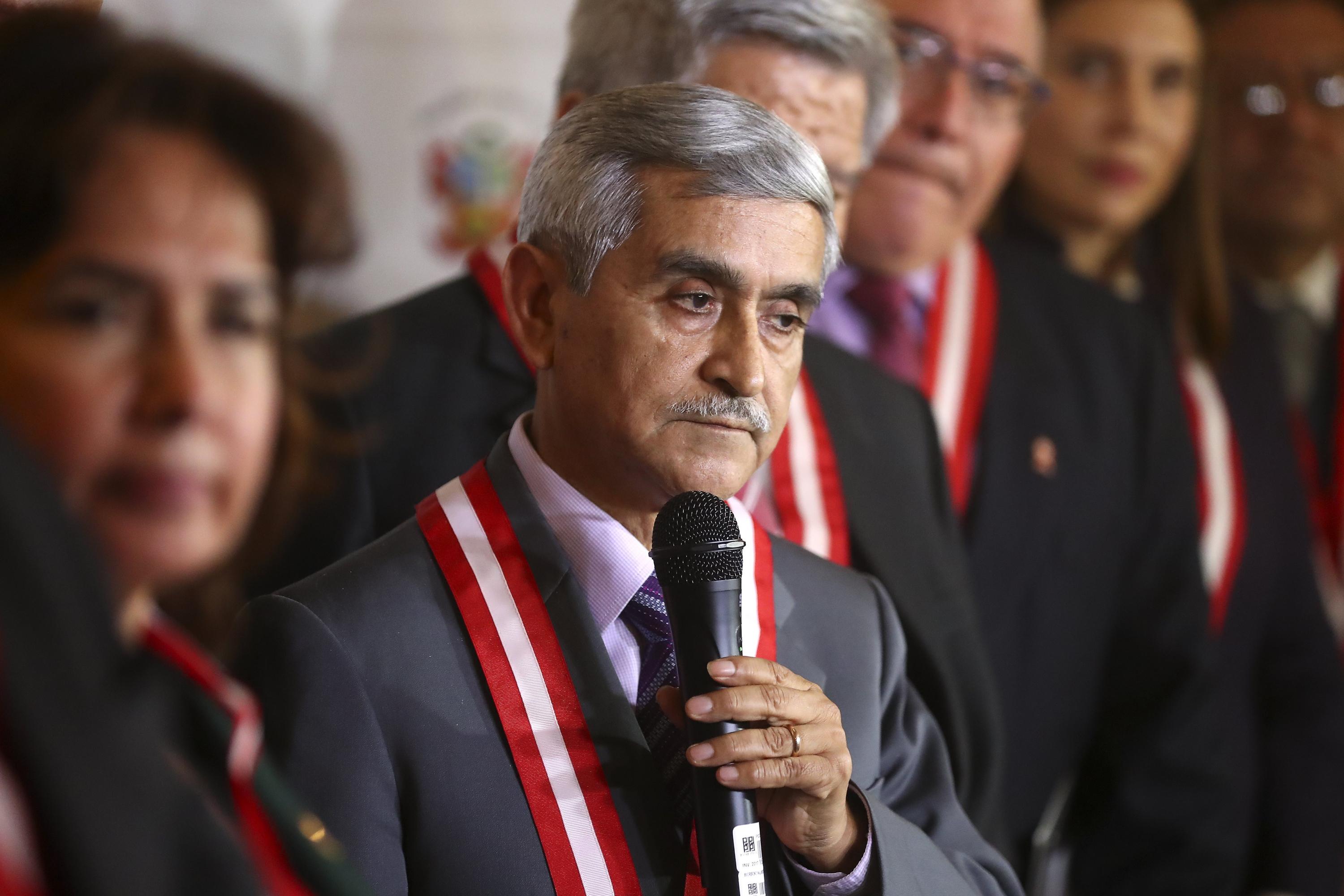 Duberlí Rodríguez renunció a la presidencia del Poder Judicial el pasado 19 de julio. (Foto: USI)