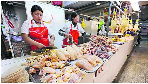 La menor disponibilidad de pollo sumado a la recuperación gradual que viene experimentando la demanda interna en los últimos cuatro meses está originando alzas en el precio de esta ave en algunos mercados minoristas de Lima Metropolitana, según el Minagri.