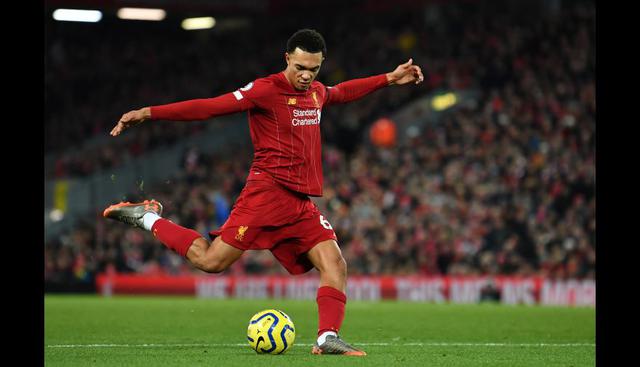 Trent Alexander-Arnold, en 121.8 millones de dólares. (Foto: AFP)