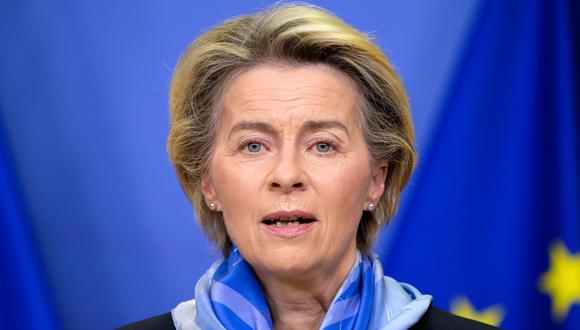 Ursula von der Leyen, presidenta de la Comisión Europea. (Photo by JOHANNA GERON / POOL / AFP)