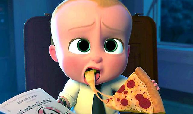 En cuarto lugar, está el film animado "Baby Boss", de los estudios Dreamworks, en la que  el ángel rubio de ojos verdes, doblado por el actor Alec Baldwin, consiguió una taquilla de US$ 9.4 millones.