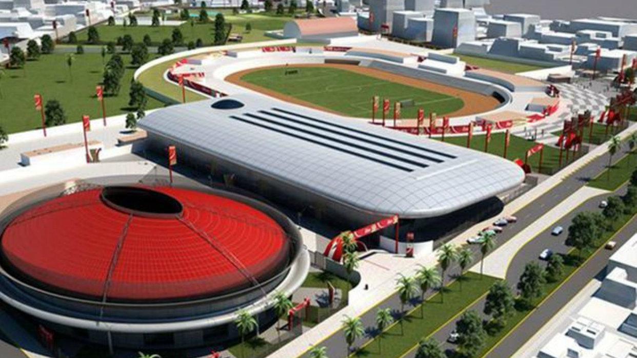 Se construirá el estadio atlético, el centro acuático, la bolera de 25 pistas, un nuevo polideportivo, la ampliación del velódromo, data center, las áreas administrativas y exteriores (Foto: Andina).