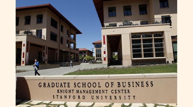 <b>Standford Graduate School of Business (EE.UU.).</b> Cae al cuarto puesto desde el segundo obtenido el año pasado. Según los datos del FT, el 100% de sus alumnos encuentra trabajo en tres meses y tras el MBA reciben un salario anual de US$ 178,929. (Fot