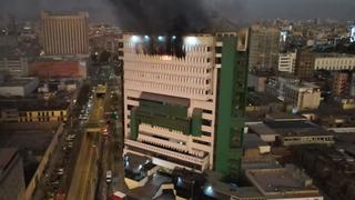 Incendio en Dirincri: se quemaron documentos de investigación sobre lavado de activos