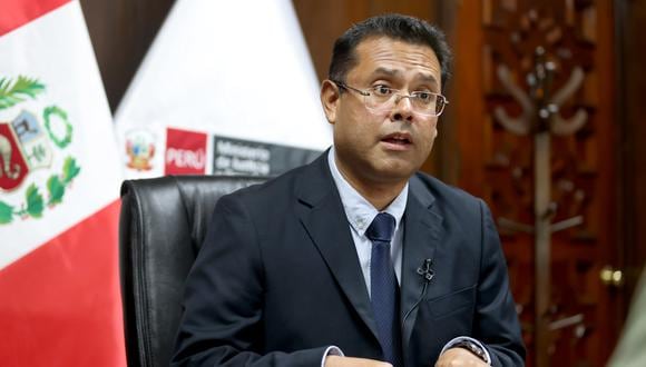 El ministro de Justicia, José Tello, se pronunció sobre la sanción que le impuso el INPE. Foto: Minjus