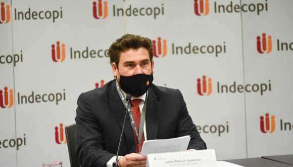 Pese a dar positivo a COVID-19, el presidente de Indecopi, Julián Palacín, continuará sus actividades de forma remota. (Foto: GEC)