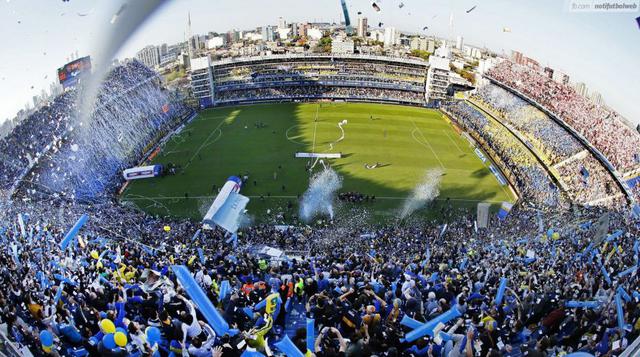 La Bombonera (Argentina). El tradicional barrio de La Boca, en el corazón de Buenos Aires, lleva como nombre Alberto José Armando en honor a un dirigente del club Boca Juniors. Cuenta con capacidad para 49,000 personas. El emblemático estadio tiene un áre
