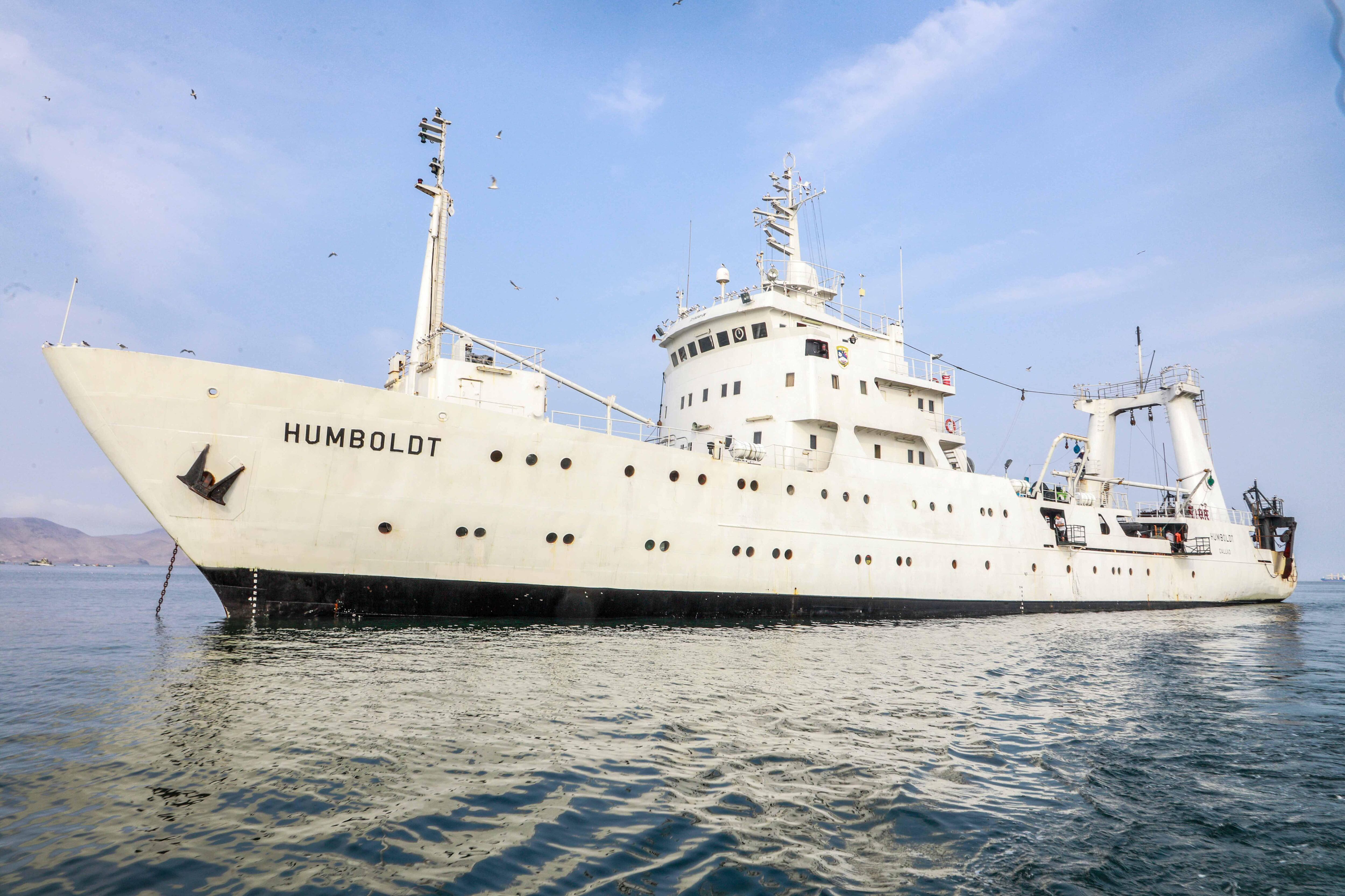 Crucero se realizara  a bordo de los Buques de Investigación Científica (BIC) José Olaya Balandra y Humboldt. (Foto: Produce)