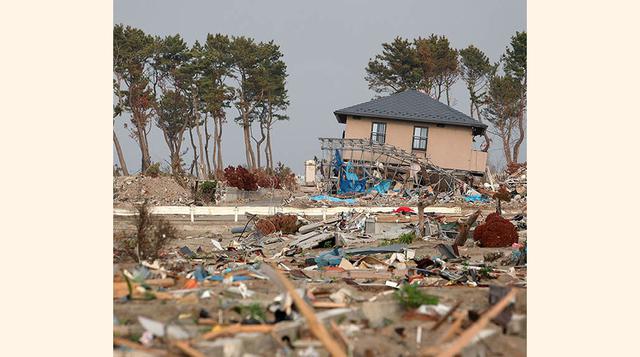 Costa este de Japón. 11 de marzo de 2011, Magnitud: 9,0