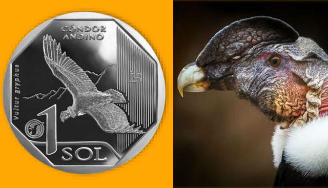 FOTO 3 | La tercera moneda que emitió el BCR llevó acuñado al cóndor andino. (Fuente: BCR)