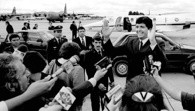 3. Al ser miembro del Apra, el fundador del partido, Víctor Raúl Haya de la Torre, lo instruyó directamente y ocupó diversos cargos. (Foto: AFP)