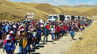 Las Bambas: desbloqueo parcial no permitiría paso de camiones de la minera