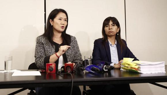 El Poder Judicial no autorizó que Keiko Fujimori viaje al extranjero. Foto: archivo GEC