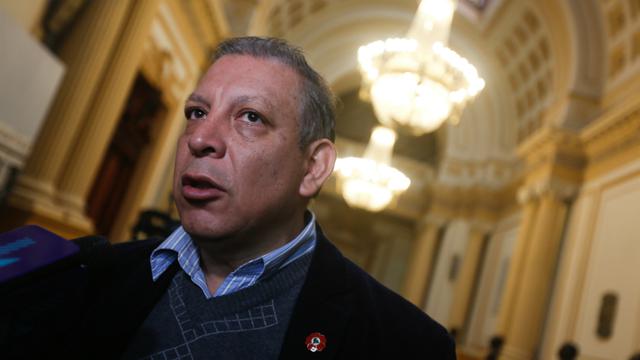 Marco Arana, del Frente Amplio, presidirá la comisión de Pueblos Andinos, Amazónicos y Afroperuanos, Ambiente y Ecología. (Foto: USI).