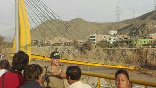 Huaico en Huaycoloro ocasionó caída de Puente Talavera en San Juan de Lurigancho