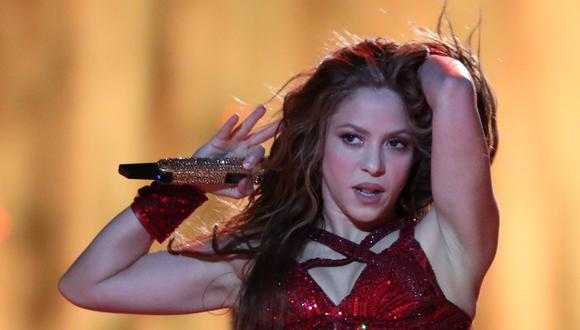 Shakira en el Super Bowl 2020. (Foto: Reuters).
