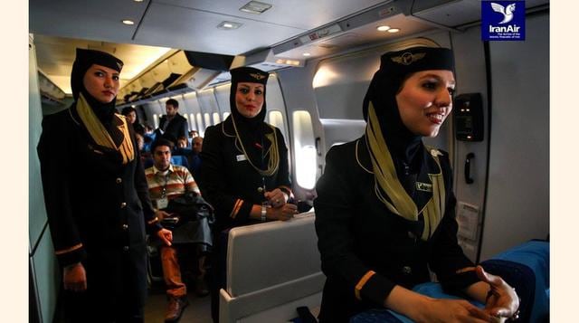 Iran Air, de Irán. Valoración Skytrax: dos estrellas. (Foto: businessinsider)
