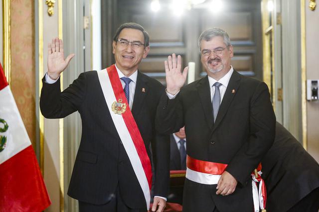 Luis Jaime Castillo Butters, ministro de Cultura. Dejó el cargo el 30 de septiembre de 2019. (Foto: Presidencia Perú)