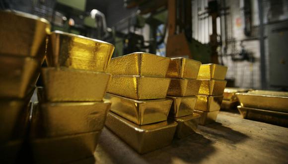 Los futuros del oro en Estados Unidos bajaban un 0.1% a US$ 1,804.90. (Foto: AFP)