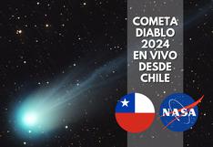 Hora exacta y dónde se vio el Cometa Diablo en vivo desde Chile vía NASA TV
