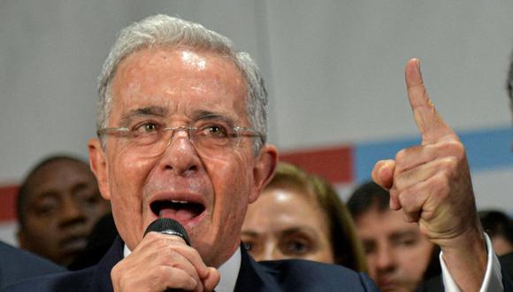 Álvaro Uribe. (Foto: AFP)