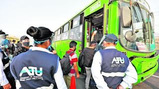Empresas de transporte público que deben al Estado por papeletas recibieron subsidio de la ATU