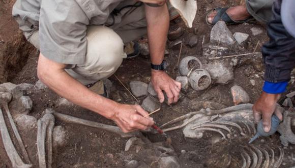 El hallazgo se dio dentro del Proyecto Arqueológico Pacopampa – temporada 2023, en la provincia de Chota, en Cajamarca | Foto: Ministerio de Cultura