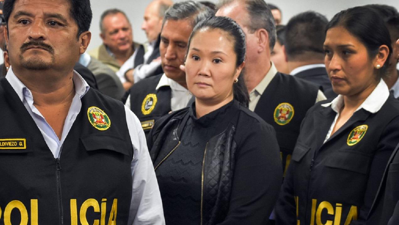 El 31 de octubre se cumple un año desde que el Poder Judicial dictó prisión preventiva contra Keiko Fujimori (Foto: GEC)