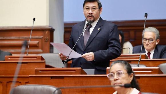 Luis Cordero Jon Tay renunció a la bancada Unidad y Diálogo Parlamentario. (Foto: Congreso)