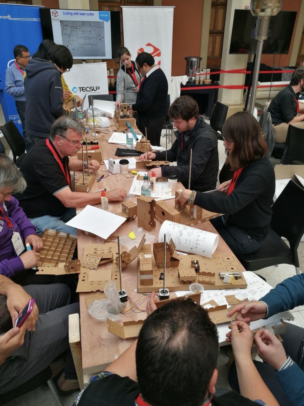 Taller para hacer la máquina CNC