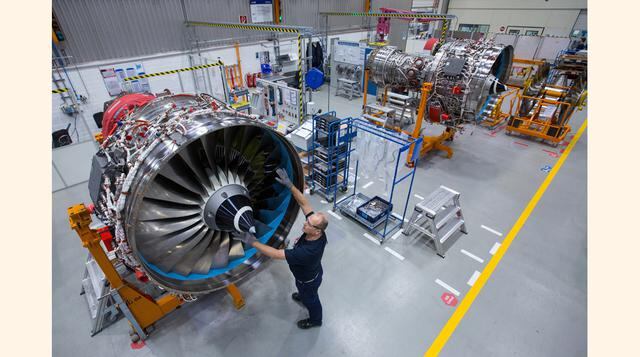 Rolls-Royce, Aunque es conocida por sus automóviles, su división más importante produce motores de avión, turbinas y otros propulsores, como los de submarinos nucleares. Ventas por armas: US$ 5,550 millones, Ingresos totales: US$ 23,625 millones. (Foto: G
