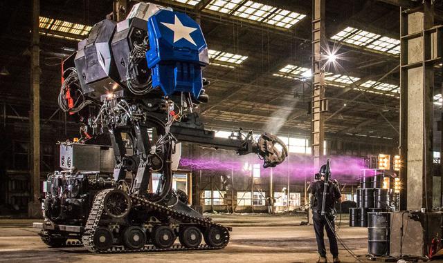 Robot de combate Eagle Prime, de 12 toneladas y una potencia de 430 caballos. (Foto: EFE)