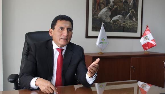 César Quispe es presidente de Agrobanco desde febrero del 2021.