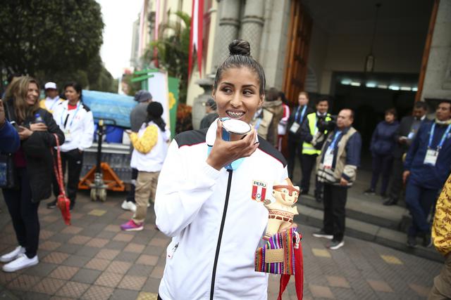 Kimberly García: Medalla de plata en Marcha atlética (Foto: Giancarlo Ávila / GEC)