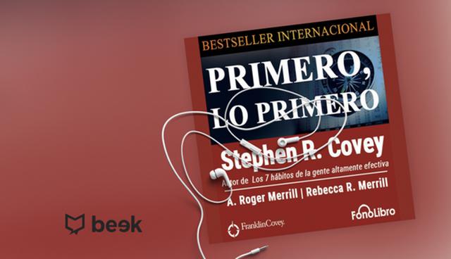FOTO 3 | 3. Primero, lo primero, de Stephen R. Covey.

En este audiolibro Stephen presenta una guía para administrar el tiempo aprendiendo a equilibrar su propia vida, en lugar de centrarse en el tiempo y las cosas. Primero, lo primero destaca las relaciones y los resultados en lugar de la eficacia. Este nuevo enfoque resalta la eficacia y presenta un método centrado en principios que transforma la calidad de todo lo que hacemos, al demostrarnos que ello implica la necesidad de vivir, de amar, de aprender y de dejar un legado.
